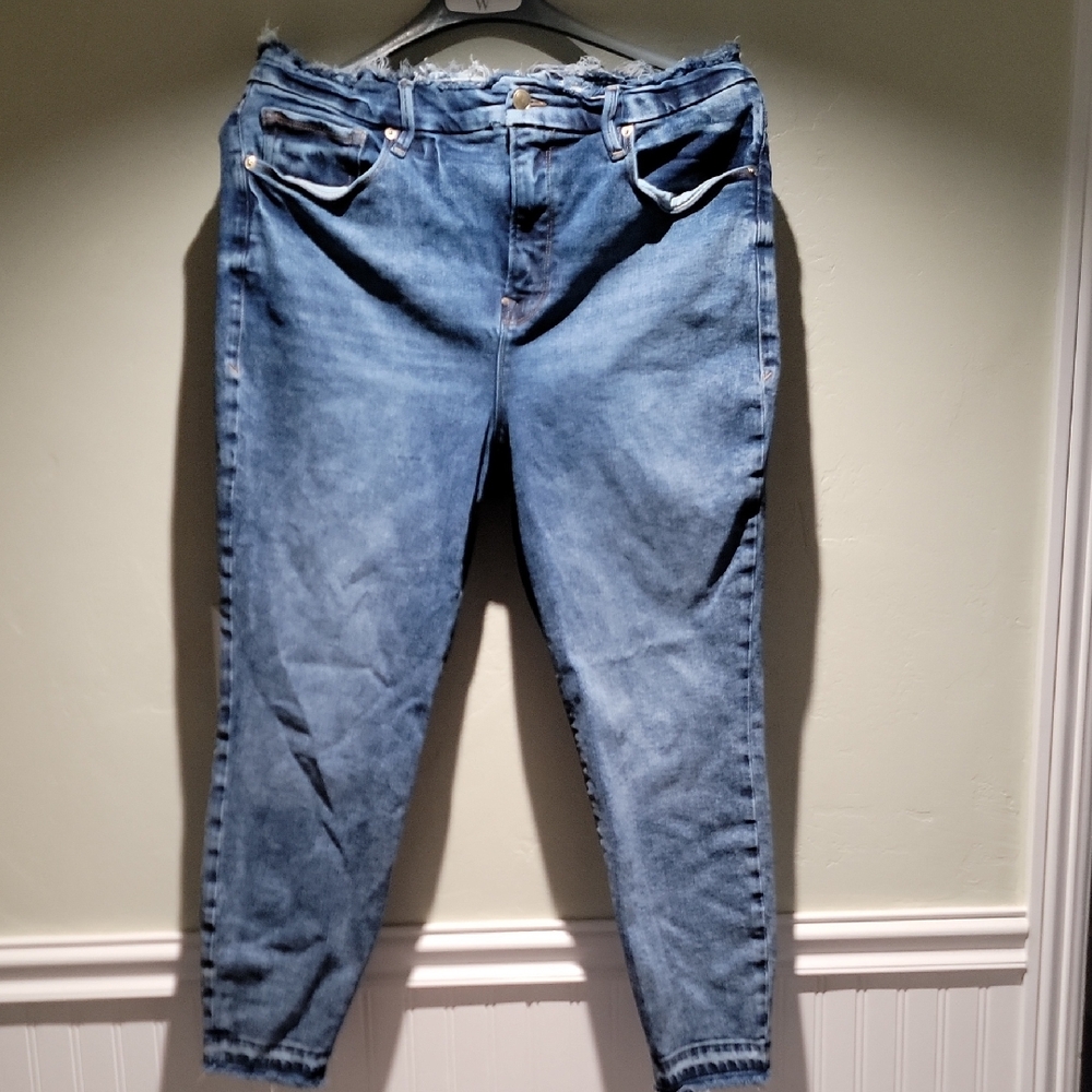 Good American Light Blue Skinny Jeans